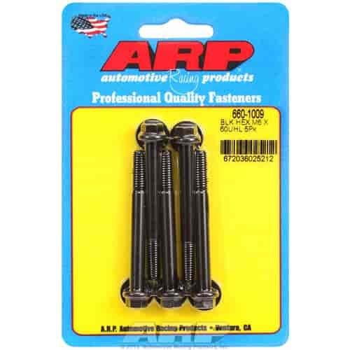 Black Oxide, M6 x 1.00, 60mm UHL, Hex