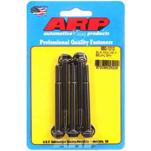 Black Oxide, M6 x 1.00, 65mm UHL, Hex