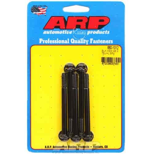 Black Oxide, M6 x 1.00, 75mm UHL, Hex