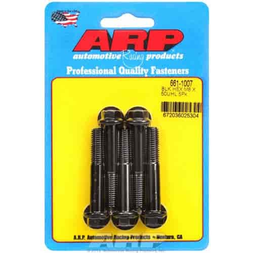 Black Oxide, M8 x 1.25, 50mm UHL, Hex