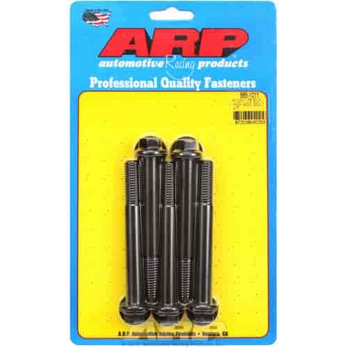 M12 x 1.75 x 100 hex black oxide bolts