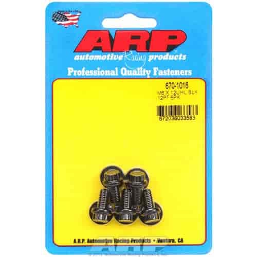 Black Oxide, M6 x 1.00, 12mm UHL, 12-point