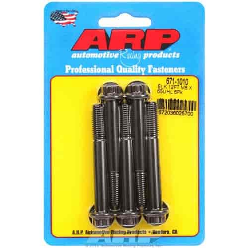 Black Oxide, M8 x 1.25, 65mm UHL, 12-point
