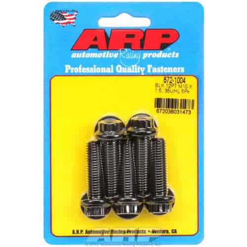 Black Oxide, M10 x 1.50, 35mm UHL, 12-point