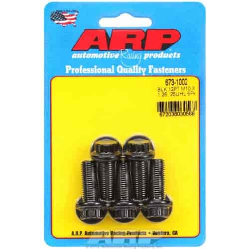 Black Oxide Metric 12-Point Bolt Kit