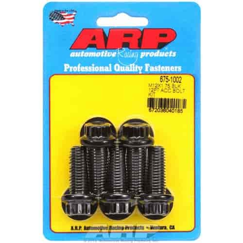 Black Oxide, M12 X 1.75, 30mm UHL, 12-point