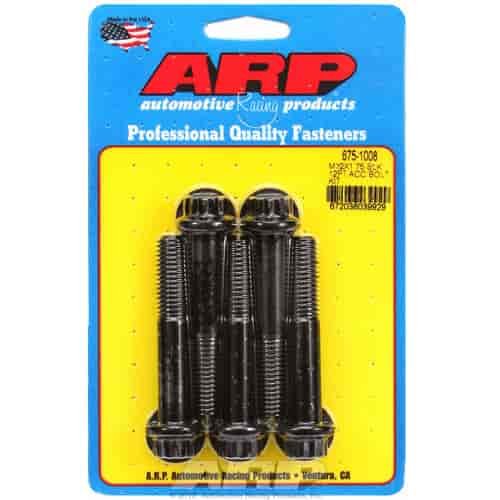 Black Oxide, M12 X 1.75, 70mm UHL, 12-point
