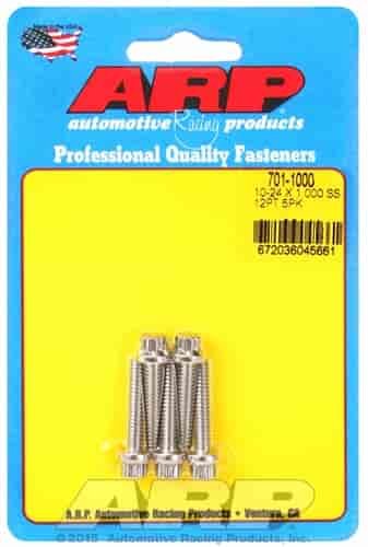 10-24 x 1.000 12pt SS bolts