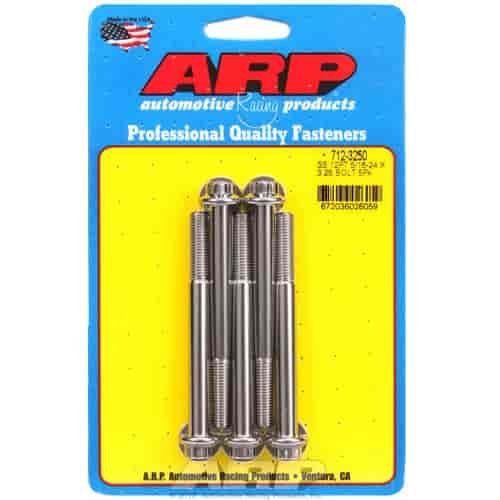 Stainless, 5/16" -24, 3.250" UHL, 12-Point