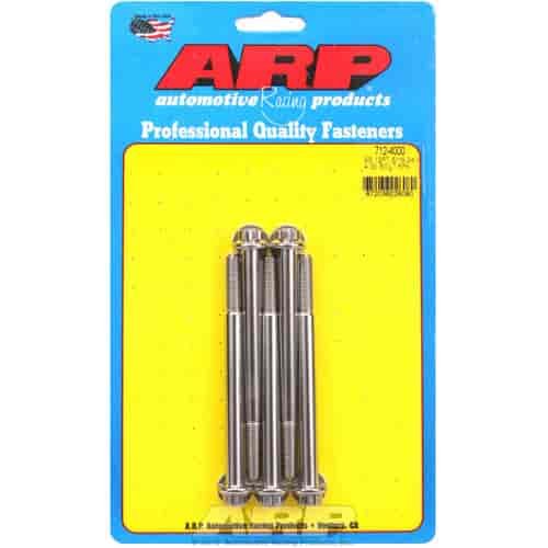 Stainless, 5/16" -24, 4.000" UHL, 12-Point