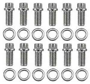 Stainless, 3/8" -24, 1.250" UHL, 12-Point