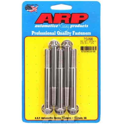Stainless, 3/8" -24, 3.500" UHL, 12-Point