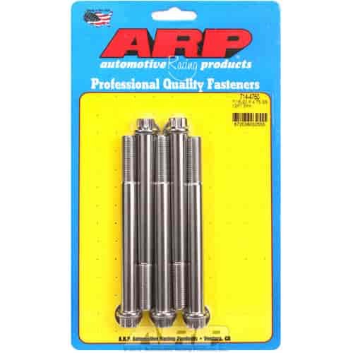 Stainless, 7/16" -20, 4.750" UHL, 12-Point