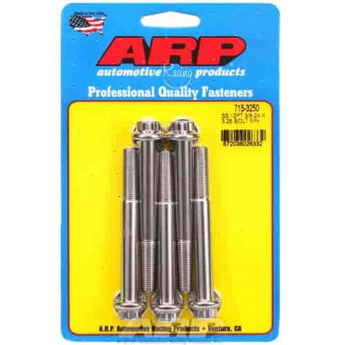 Stainless, 3/8" -24, 3.250" UHL, 12-Point