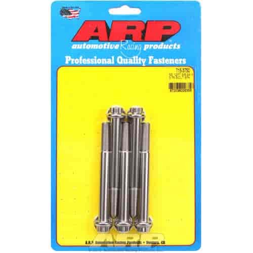 Stainless, 3/8" -24, 3.750" UHL, 12-Point