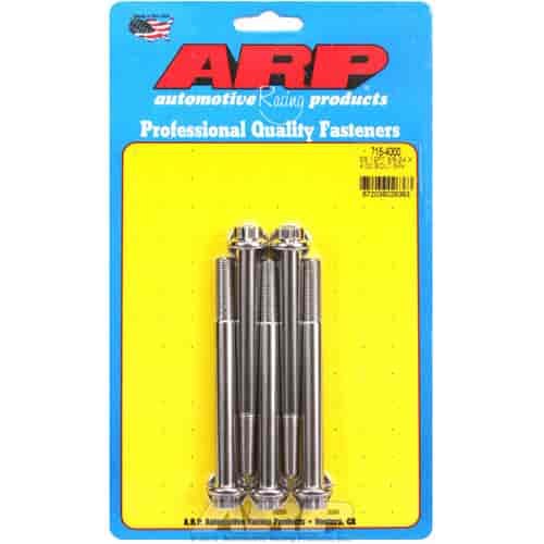 Stainless, 3/8" -24, 4.000" UHL, 12-Point