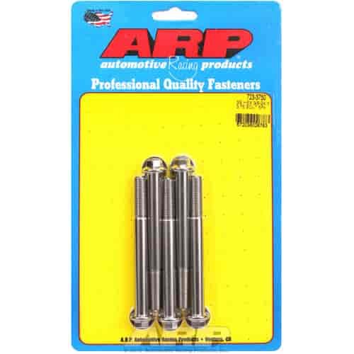 Stainless, 3/8" -24, 3.750" UHL, Hex