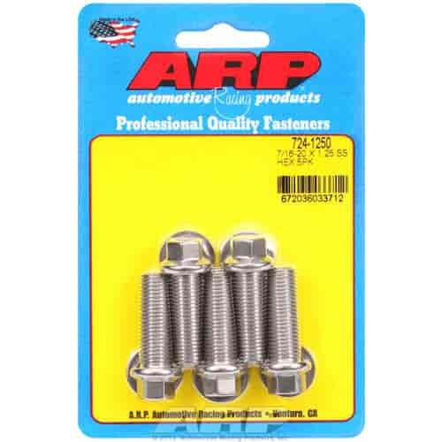 Stainless, 7/16" -20, 1.250" UHL, Hex