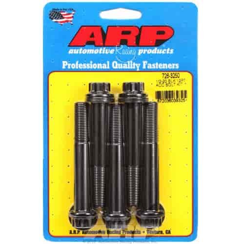 1/2 -20 x 3.250 12pt black oxide bolts