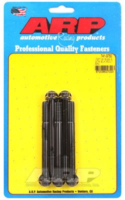 Black Oxide, 5/16" -24, 3.750" UHL, 12-Point