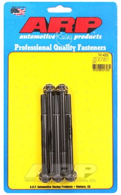 Black Oxide, 5/16" -24, 4.000" UHL, 12-Point