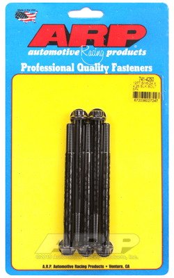 Black Oxide, 5/16" -24, 4.250" UHL, 12-Point