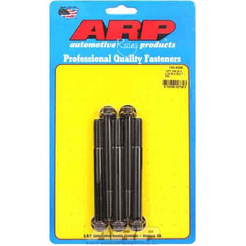 Black Oxide, 3/8" -24, 4.000" UHL, 12-Point