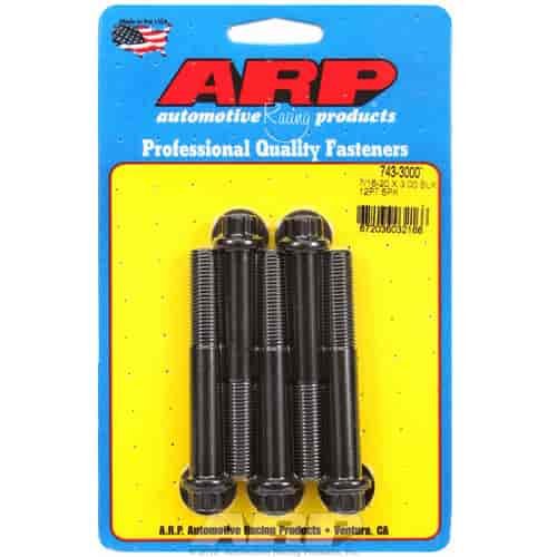 Black Oxide, 7/16" -20, 3.000" UHL, 12-Point