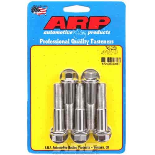 Stainless, 1/2" -20, 2.250" UHL, Hex