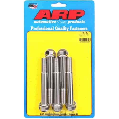1/2 -20 x 3.750 hex SS bolts