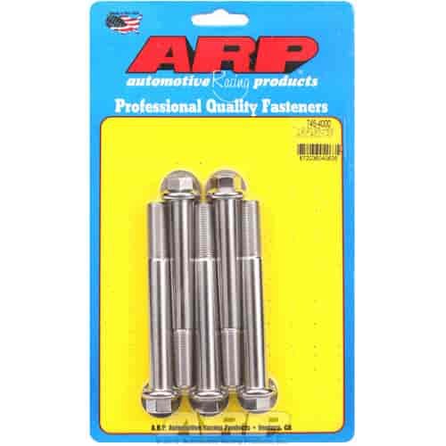 1/2 -20 x 4.000 hex SS bolts