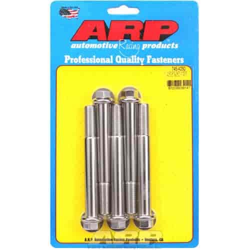 1/2 -20 x 4.250 hex SS bolts
