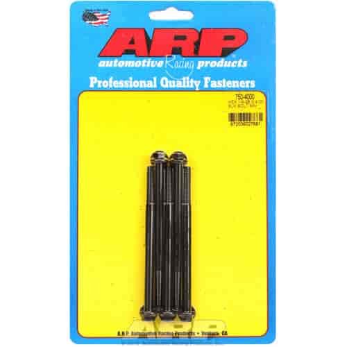 Black Oxide, 1/4" -28, 4.000" UHL, Hex