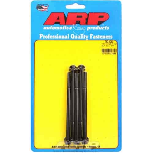 Black Oxide, 1/4" -28, 4.250" UHL, Hex