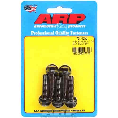 Black Oxide SAE Hex Bolts