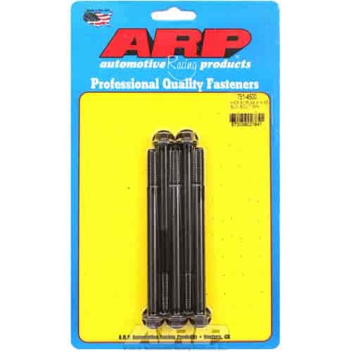 Black Oxide, 5/16" -24, 4.500" UHL, Hex