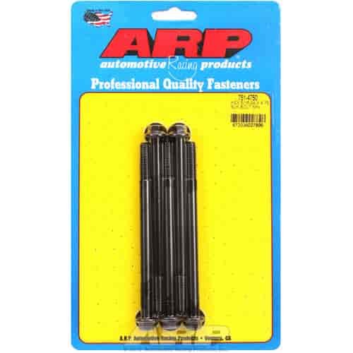 Black Oxide, 5/16" -24, 4.750" UHL, Hex