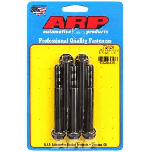Black Oxide, 3/8" -24, 3.250" UHL, Hex