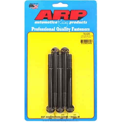 Black Oxide, 3/8" -24, 4.250" UHL, Hex