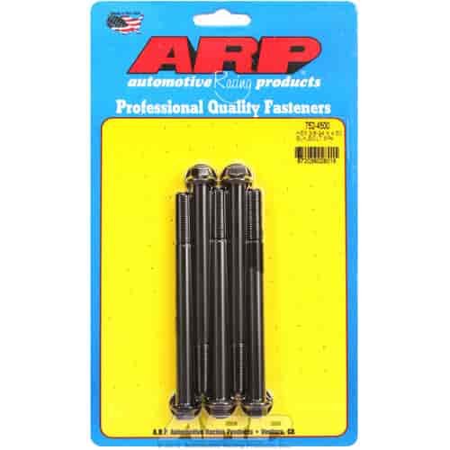 Black Oxide, 3/8" -24, 4.500" UHL, Hex
