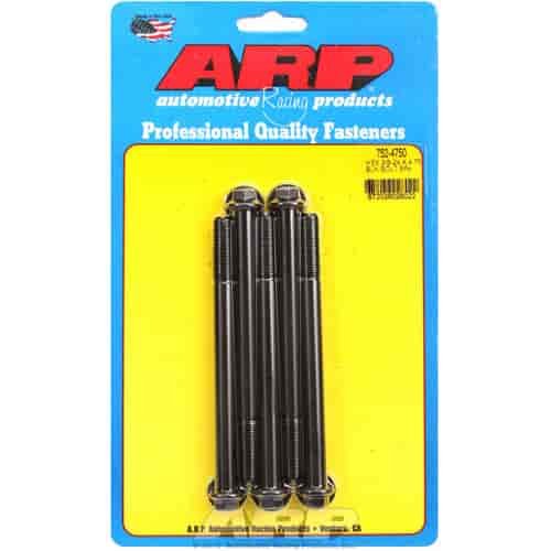 Black Oxide, 3/8" -24, 4.750" UHL, Hex