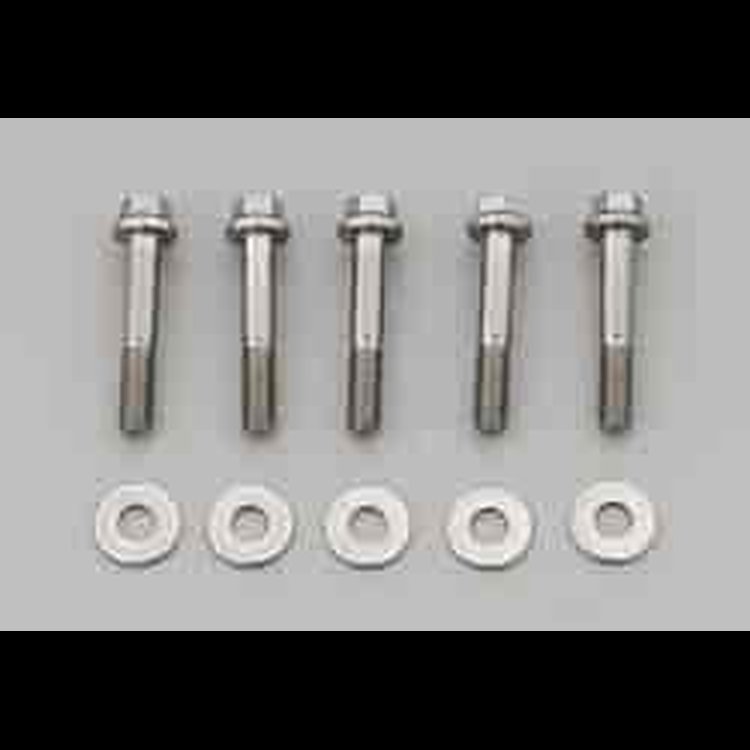 Stainless Steel, M6 x 1.00, 35mm UHL, Hex Head
