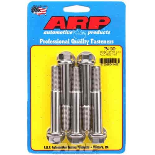 M12 x 1.50 x 80 hex SS bolts
