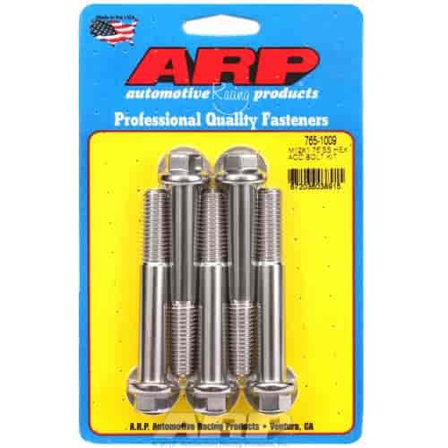 M12 x 1.75 x 80 hex SS bolts