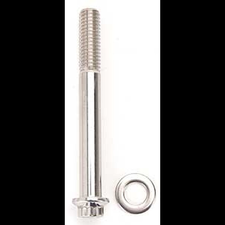 Stainless Steel, M6 x 1.00, 80mm UHL, 12-Point