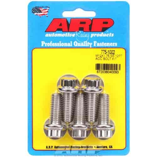 Stainless Steel Bolts M12 X 1.75