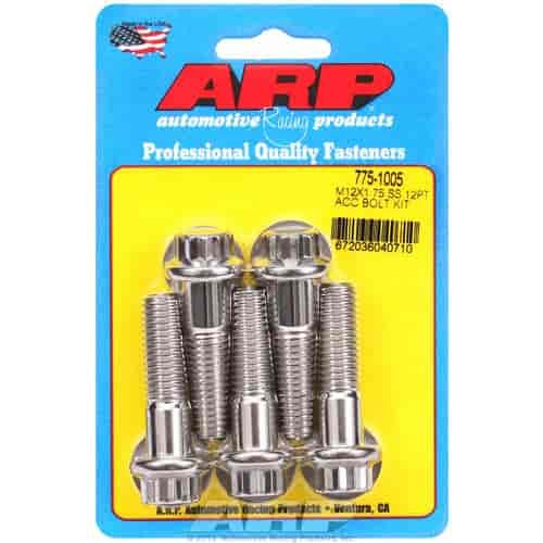 M12 X 1.75 X 45 12pt SS bolts