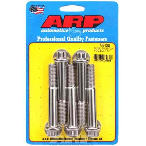 M12 X 1.75 X 80 12pt SS bolts