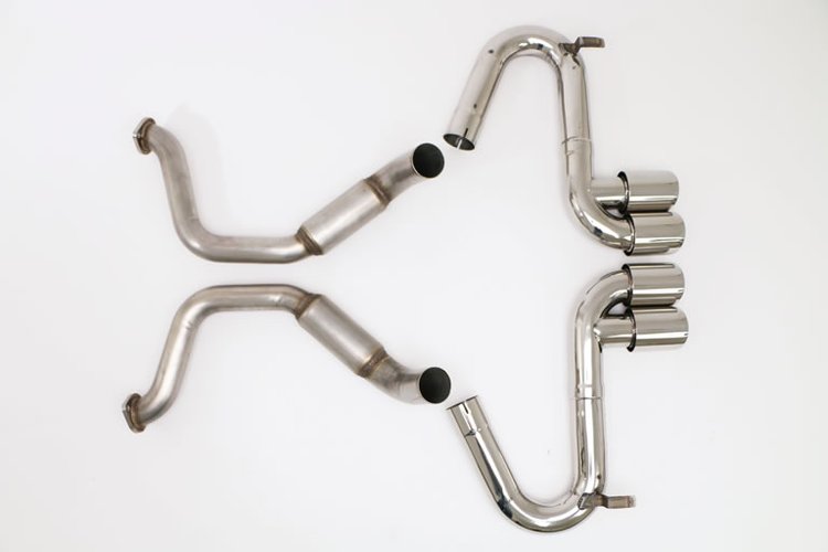 FCOR-0100 Performance Cat-Back Bullet Exhaust for 1997-2004 Chevrolet Corvette C5