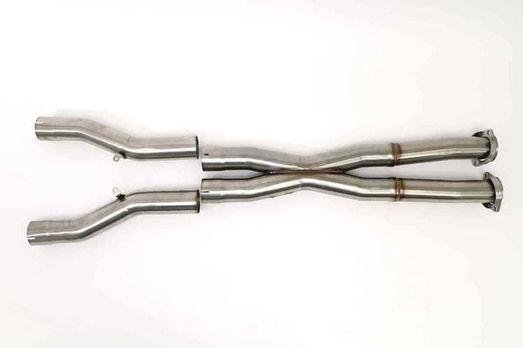 Performance X Pipe w/Hi Flow Cats 2005-08 Corvette C6